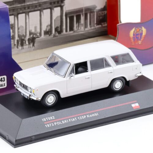 1:43 IST Models Polski Fiat 125P Kombi 1973 light grey