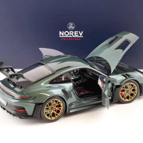 1:18 Norev Porsche 911 (992) GT3 RS Coupe 2022 Malachite green metallic - Limited 504 pcs.