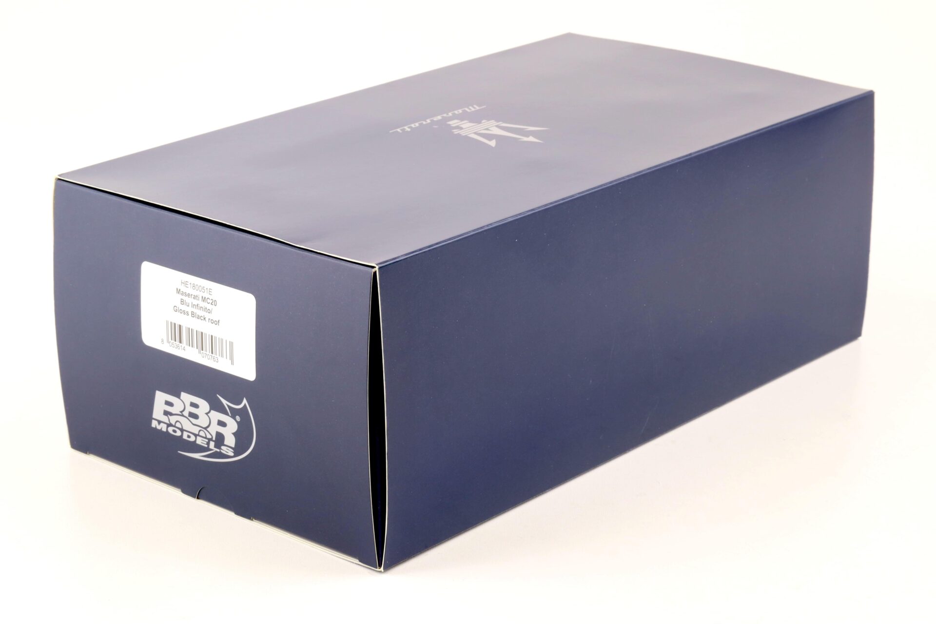 1:18 BBR Maserati MC20 Coupe 2020 Blu Infinito/ Gloss black roof Die-Cast HE180051E