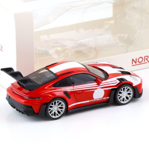 1:43 Norev Jet Car Porsche 911 (992) GT3 RS red Salzburg Livery 2022
