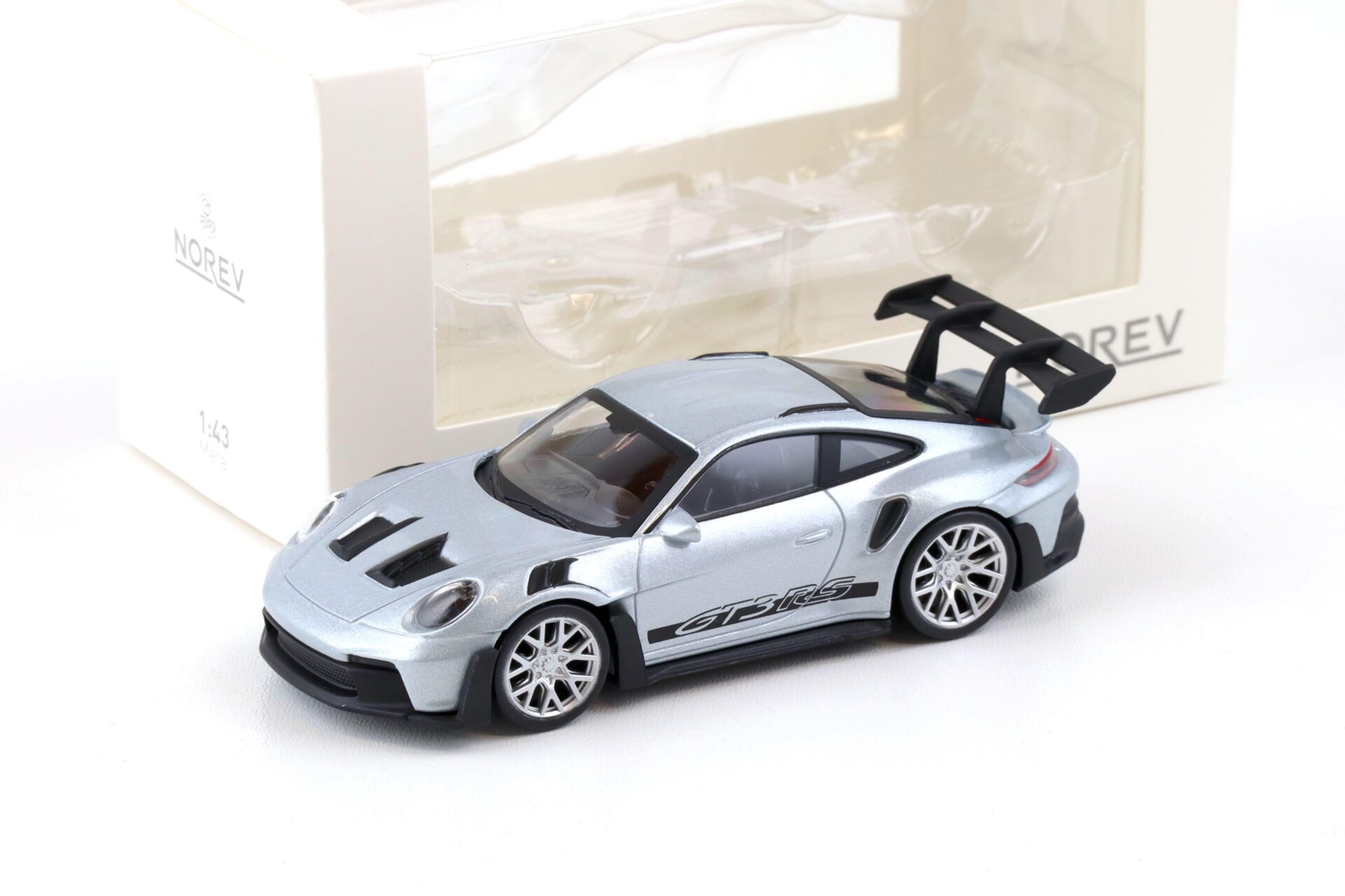 1:43 Norev Jet Car Porsche 911 (992) GT3 RS silver metallic 2022