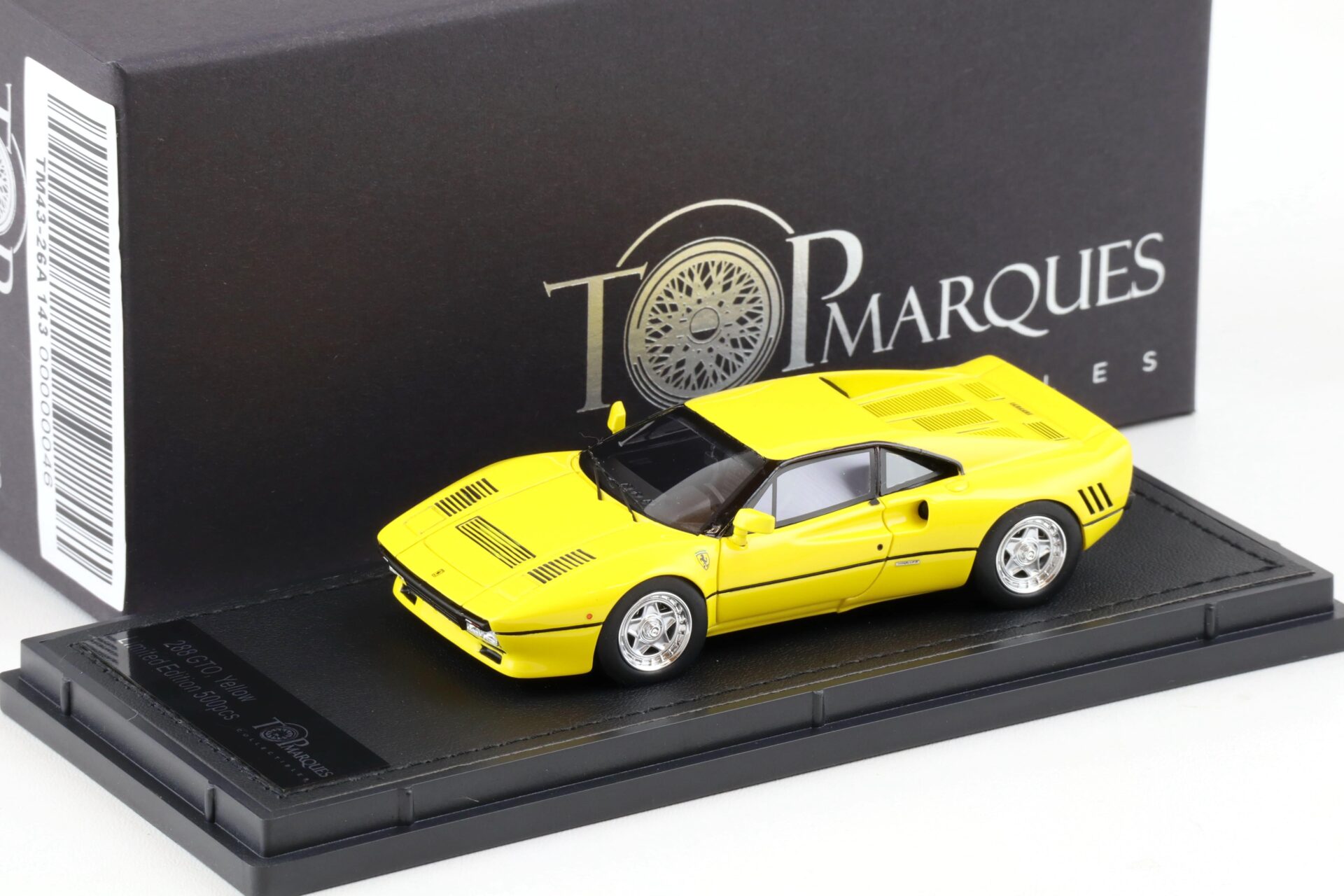 1:43 Top Marques Ferrari 288 GTO 1984 yellow TM43-25C