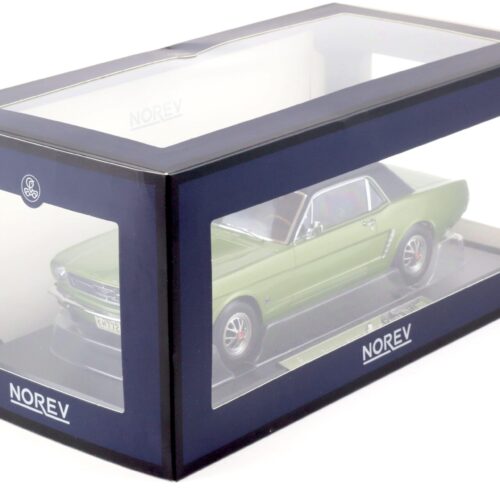 1:18 Norev Ford Mustang Hardtop Coupe 1965 green metallic - Limited 200 pcs.