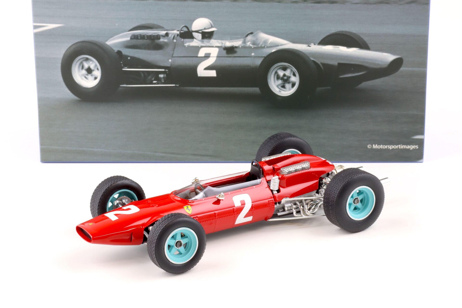 1:18 WERK83 Resine J.Surtees Ferrari 158 Formula 1 World Champ 1964 Winner Italian GP #2