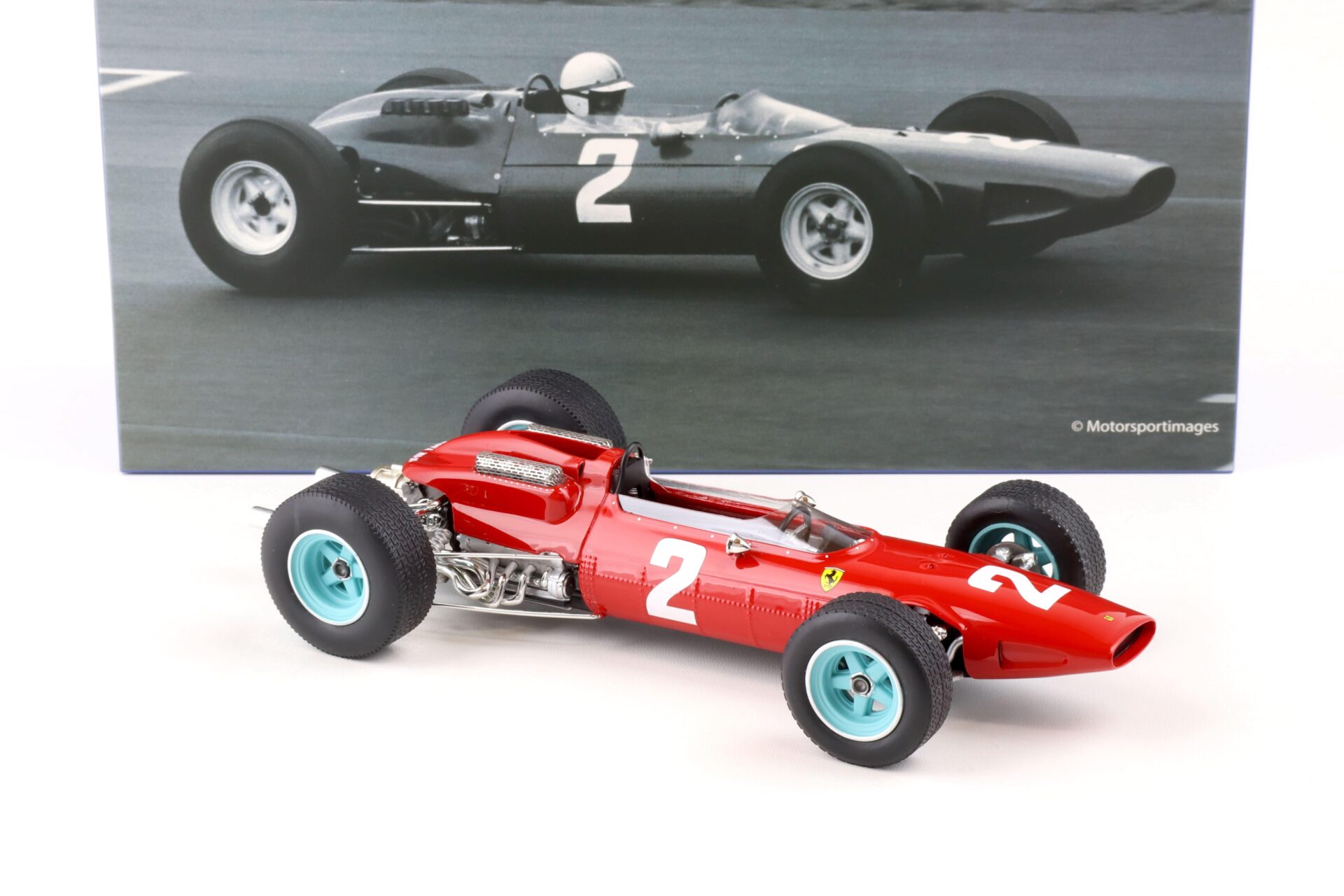 1:18 WERK83 Resine J.Surtees Ferrari 158 Formula 1 World Champ 1964 Winner Italian GP #2