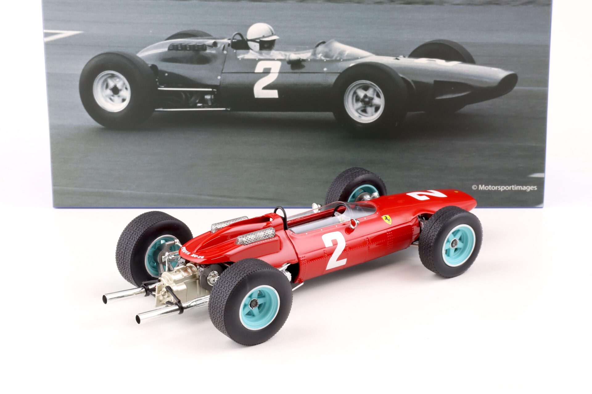 1:18 WERK83 Resine J.Surtees Ferrari 158 Formula 1 World Champ 1964 Winner Italian GP #2