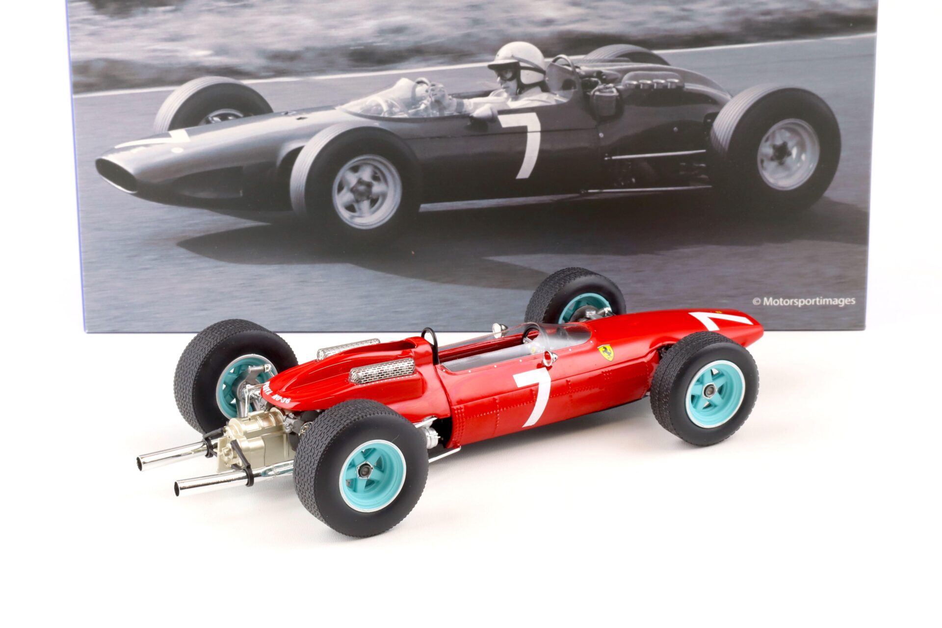 1:18 WERK83 Resine J.Surtees Ferrari 158 Formula 1 World Champ 1964 Winner German GP #7