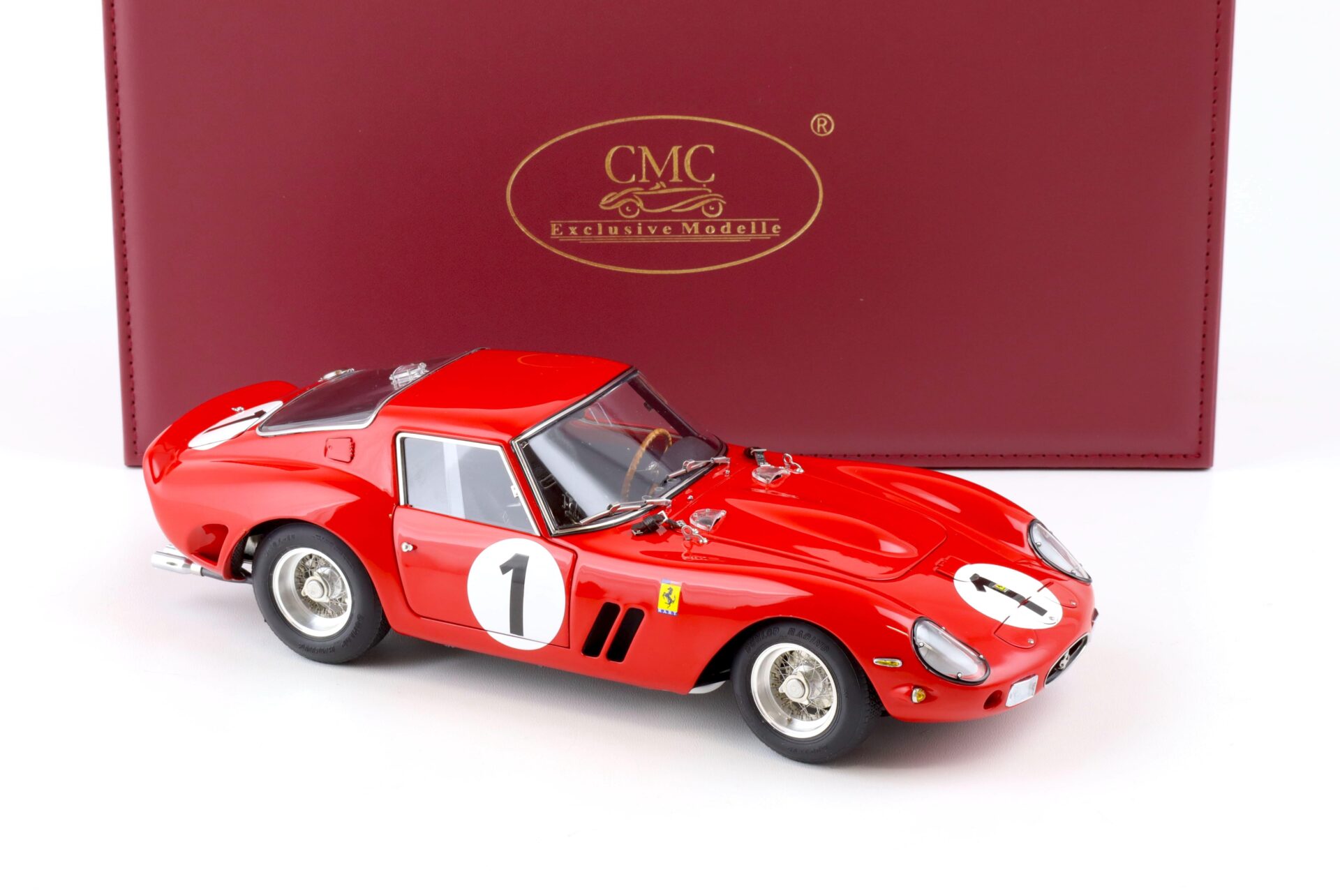 1:18 CMC Ferrari 250 GTO 1000km Paris Monthery #1 P.+R. Rodriguez red M-254