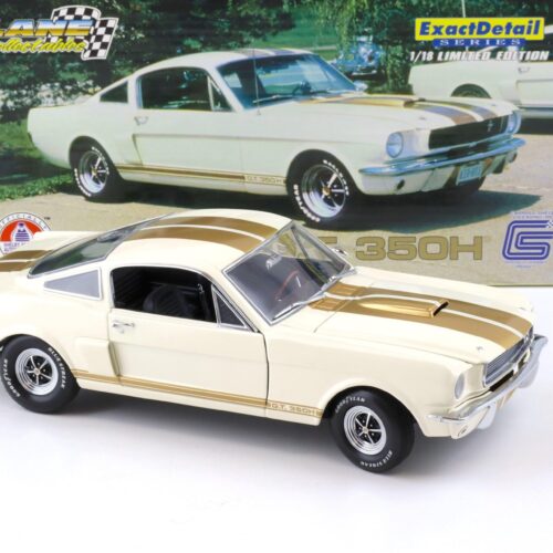 1:18 Exact Detail 1966 Shelby GT 350H Coupe white/ gold stripes