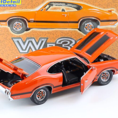 1:18 Exact Detail 1970 Oldsmobile 442 W-30 Coupe orange/ black