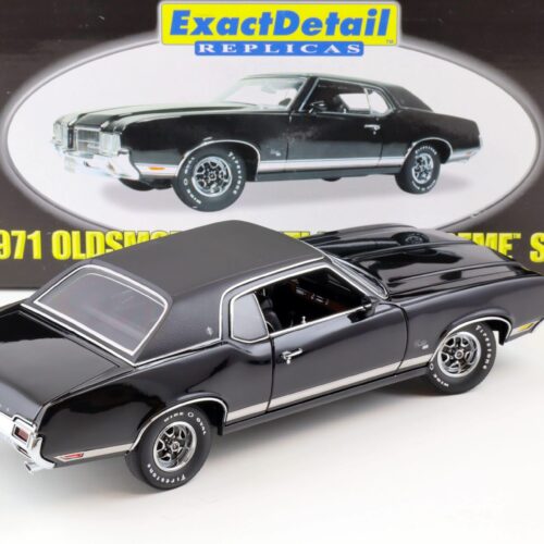 1:18 Exact Detail 1971 Oldsmobile Cutlass Supreme SX Coupe black
