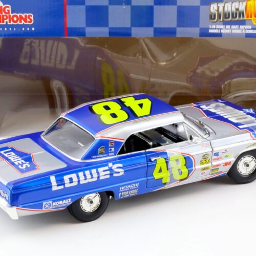 1:18 ERTL RC2 1964 Chevrolet Impala SS Stock Rods Jimmie Johnson LOWES #48
