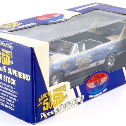 1:18 ERTL Supercar Collectibles Plymouth Superbird Jack Werst´s Mr 5&50 VII