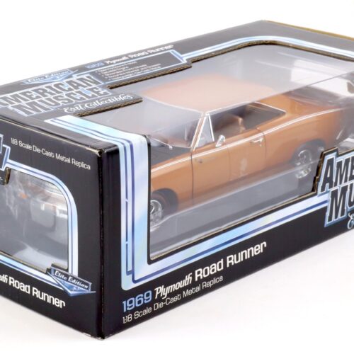 1:18 ERTL Elite 1969 Plymouth Road Runner Hemi brown metallic