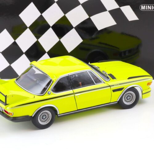 1:18 Minichamps BMW 3.0 CSL (E9) Coupe 1973 yellow