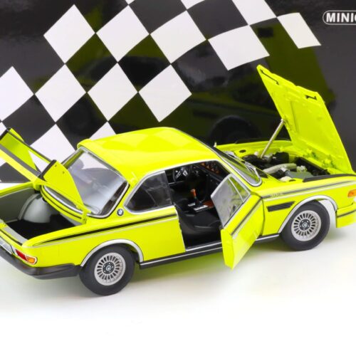 1:18 Minichamps BMW 3.0 CSL (E9) Coupe 1973 yellow