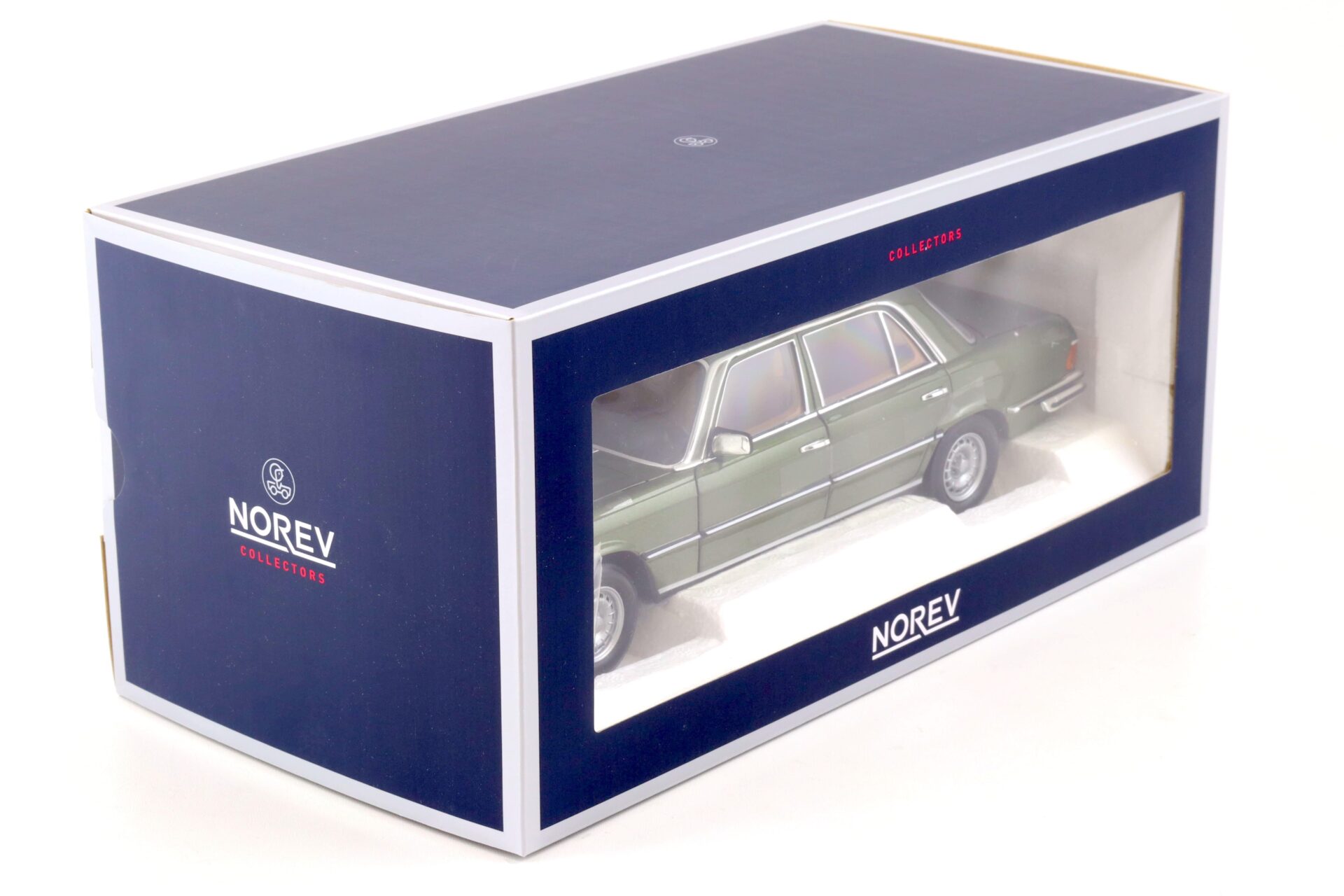 1:18 Norev Mercedes 450 SEL 6.9 Limousine green metallic 1976