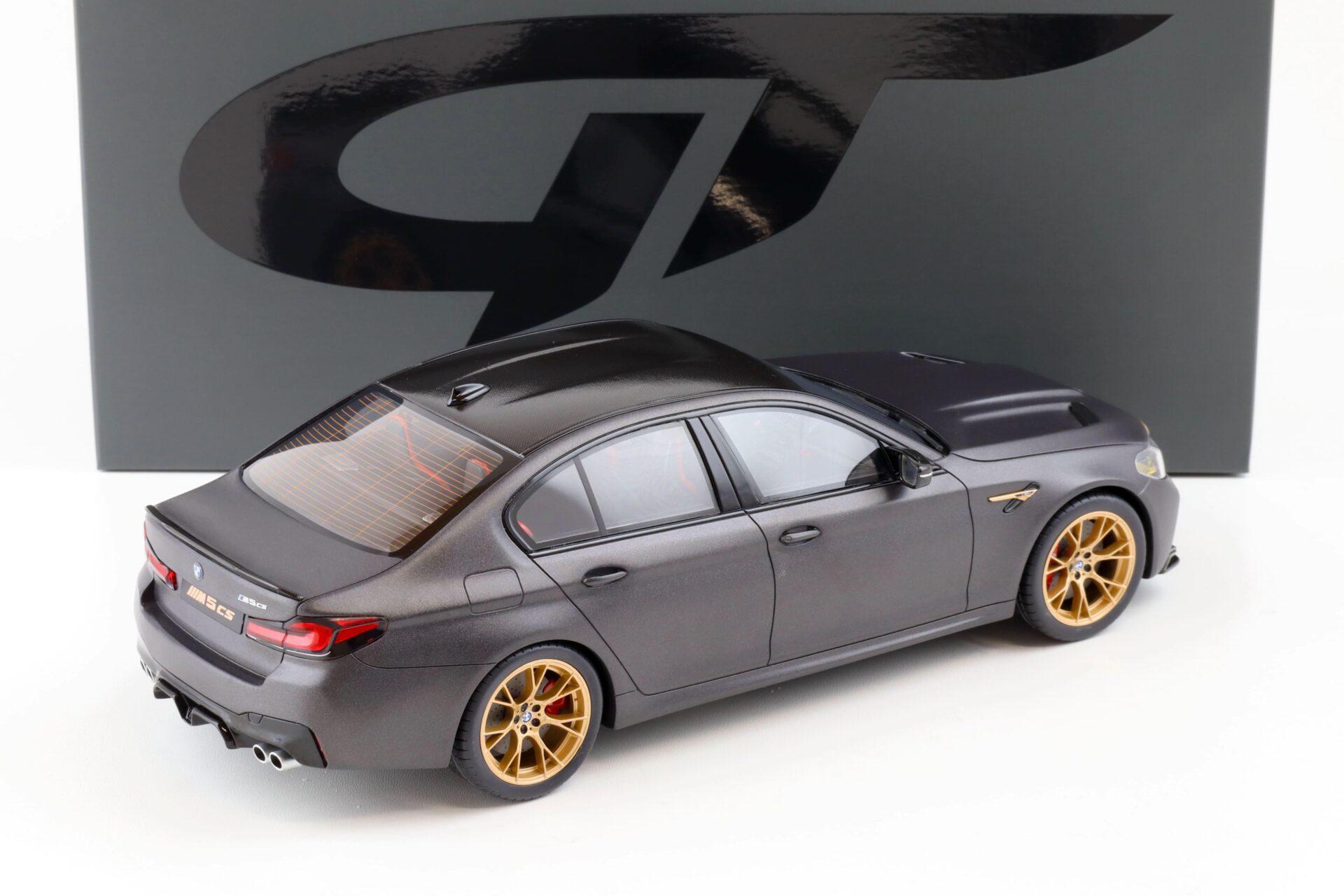 1:18 GT Spirit GT893 BMW M5 CS (F90) Limousine Frozen Brands Hatch grey matt 2021