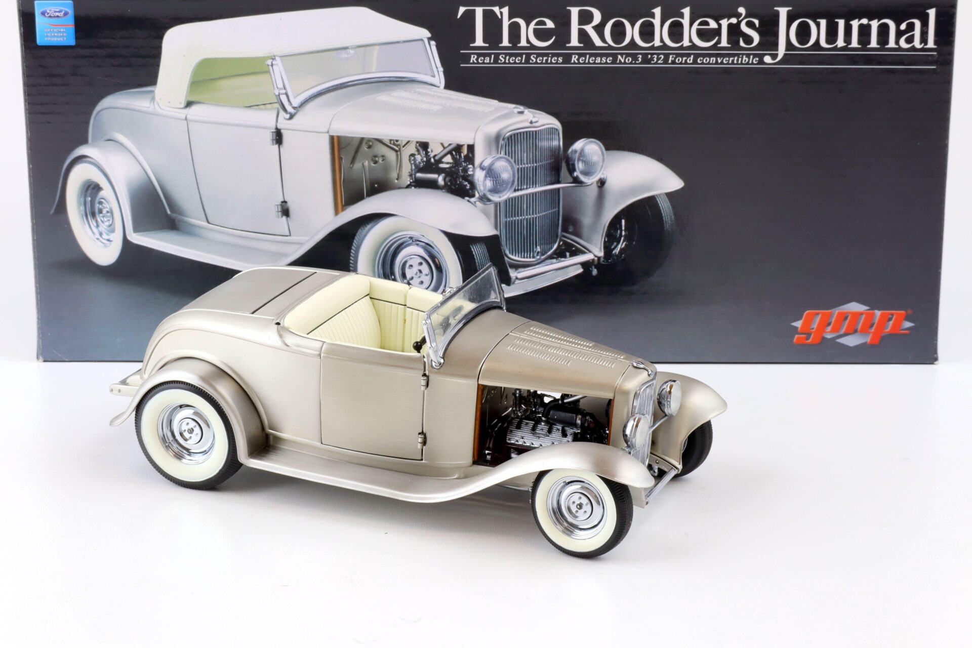 1:18 GMP 1932 Ford Convertible Hot Rod Real Steel Series No.3 Rodder´s Journal