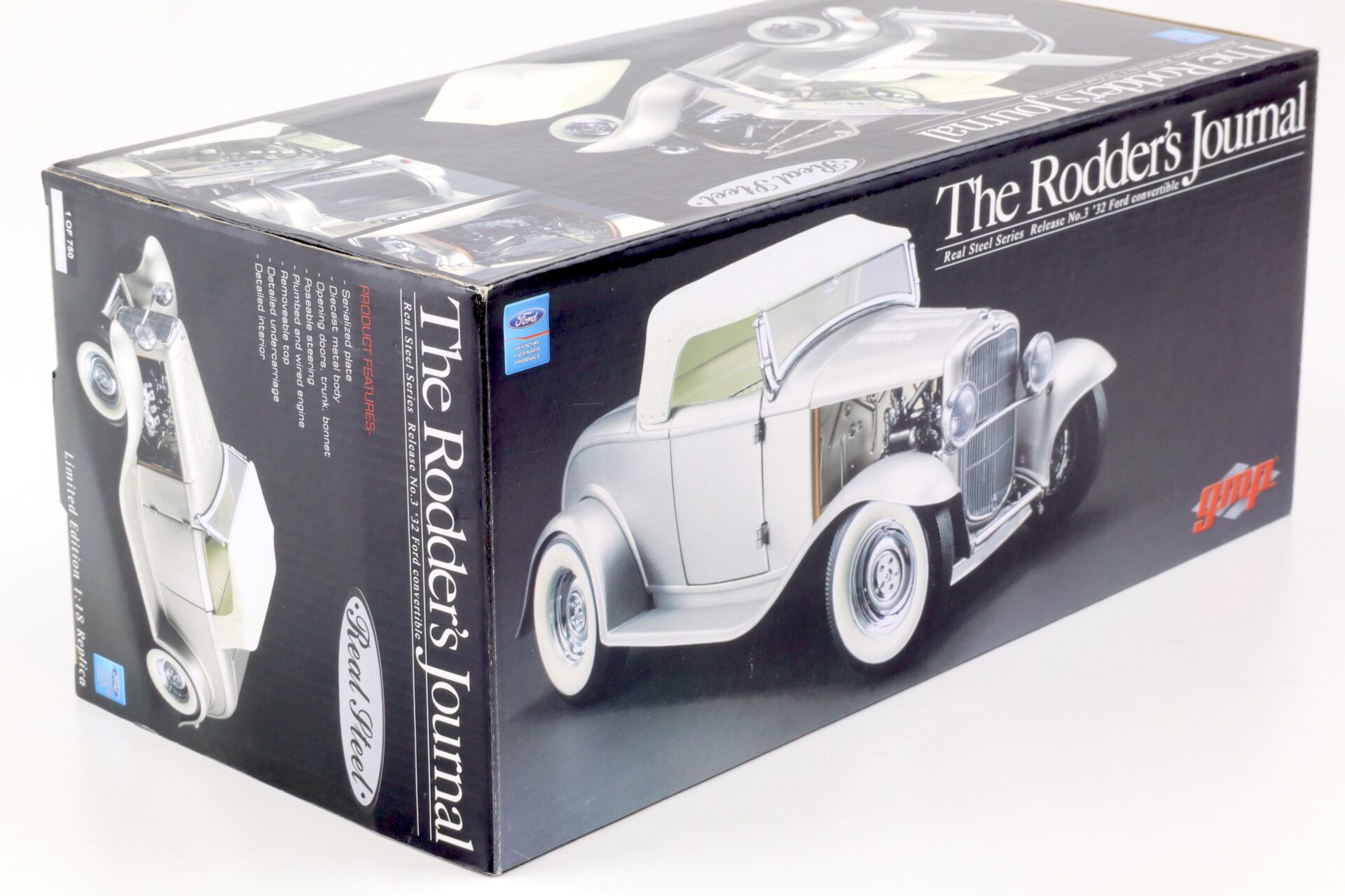 1:18 GMP 1932 Ford Convertible Hot Rod Real Steel Series No.3 Rodder´s Journal