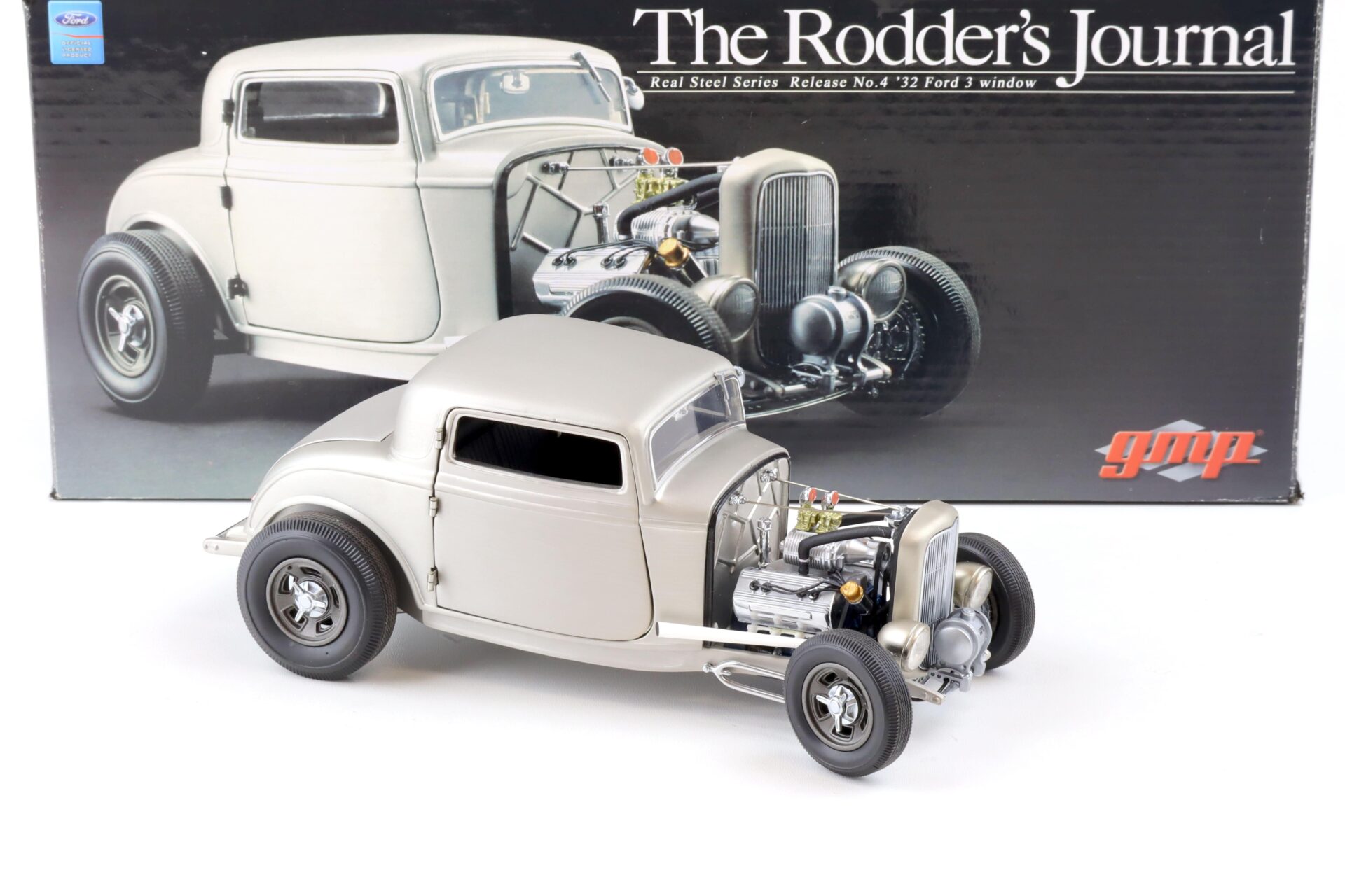 1:18 GMP 1932 Ford 3 Window Hot Rod Real Steel Series No.4 Rodder´s Journal