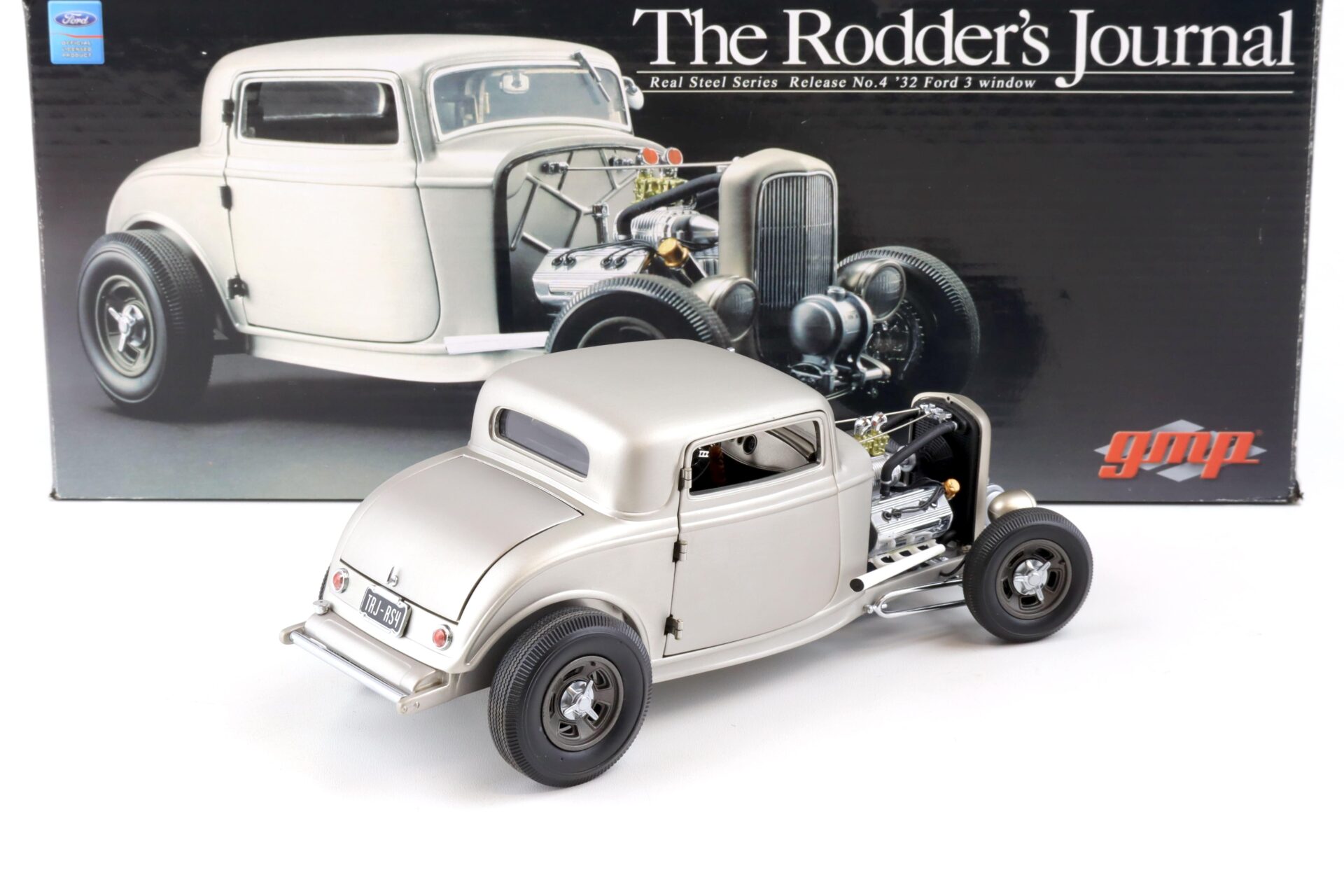1:18 GMP 1932 Ford 3 Window Hot Rod Real Steel Series No.4 Rodder´s Journal