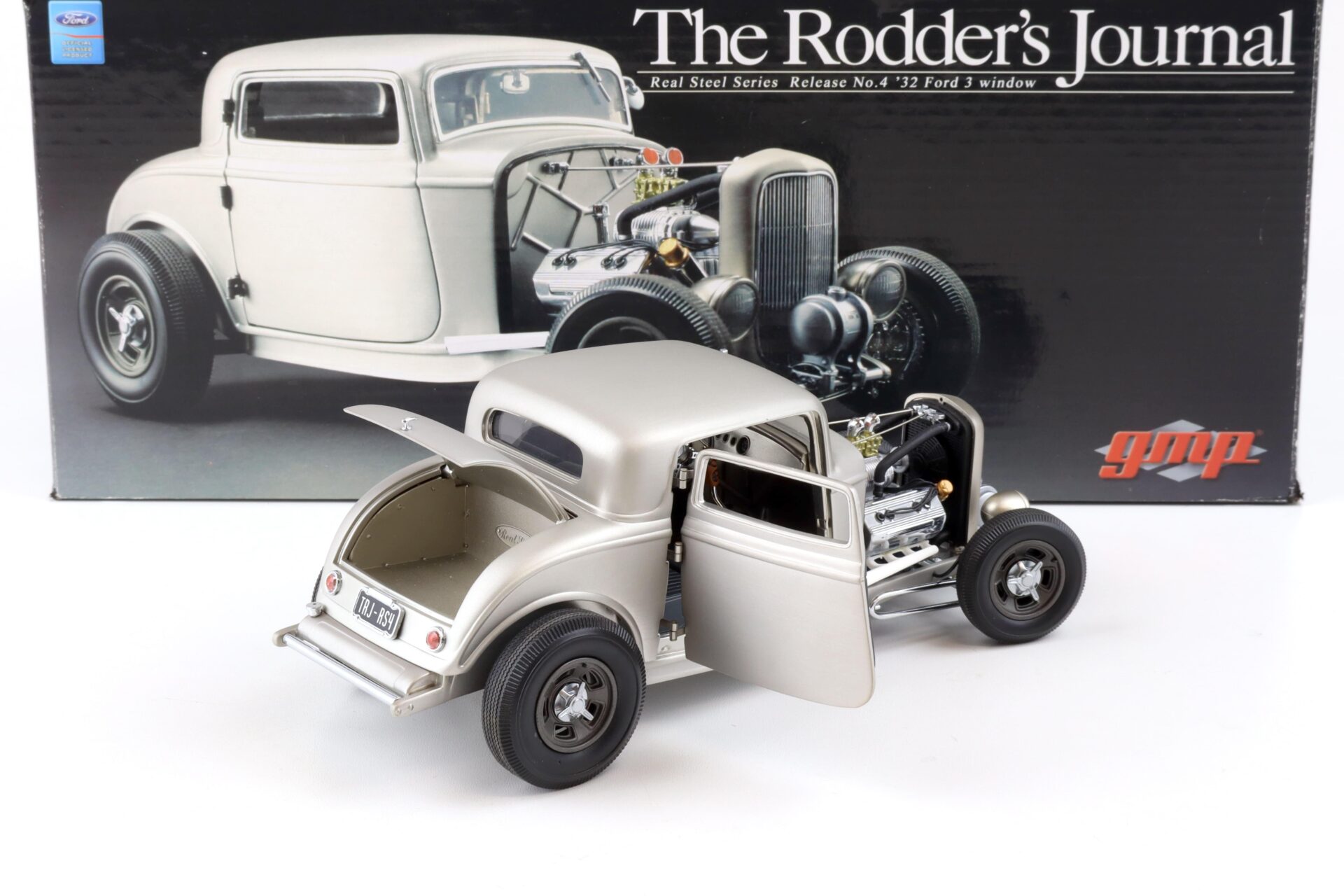 1:18 GMP 1932 Ford 3 Window Hot Rod Real Steel Series No.4 Rodder´s Journal