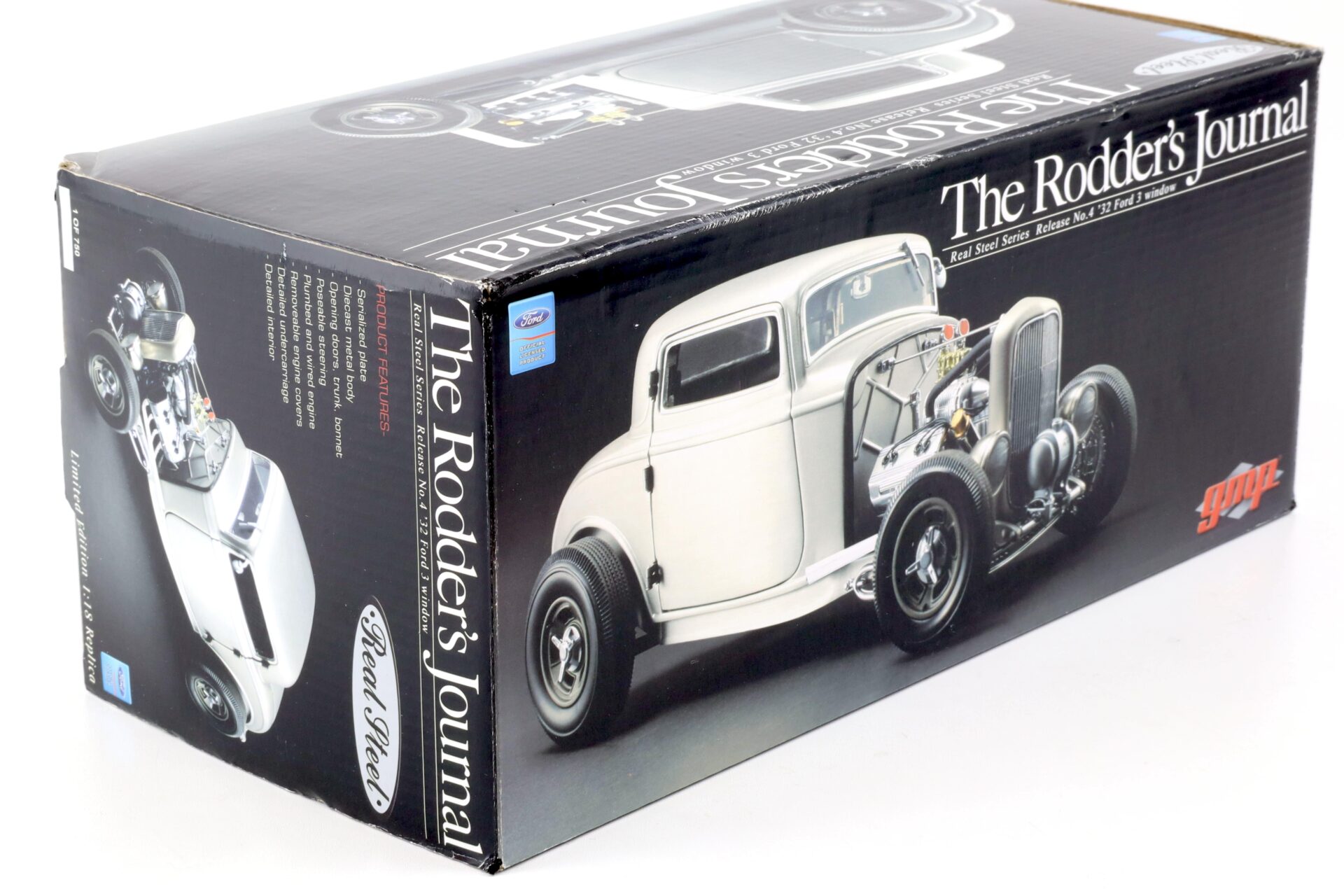 1:18 GMP 1932 Ford 3 Window Hot Rod Real Steel Series No.4 Rodder´s Journal