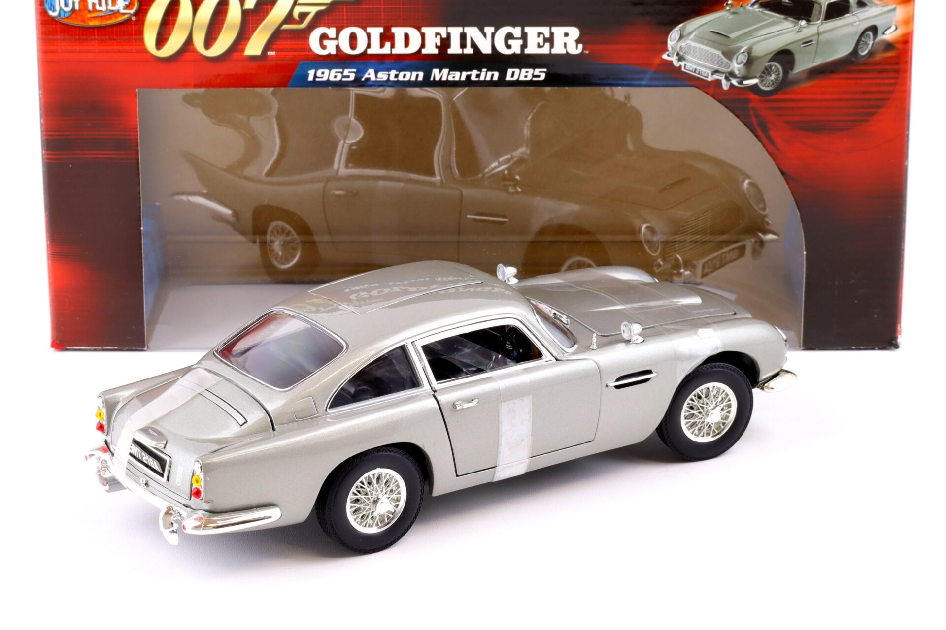 1:18 Joyride ERTL 1965 Aston Martin DB5 grey James Bond 007 Goldfinger