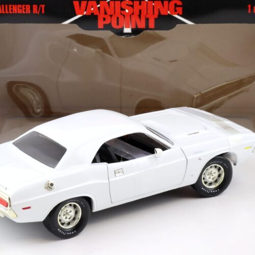 1:18 ERTL 1970 Dodge Challenger R/T Coupe Vanishing Point white