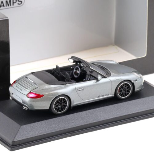 1:43 Minichamps Porsche 911 (997.2) Carrera GTS Cabriolet 2011 Meteor grey