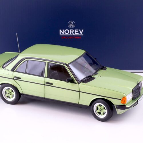 1:18 Norev Mercedes 200 W123 Limousine AMG Bodykit 1984 green metallic