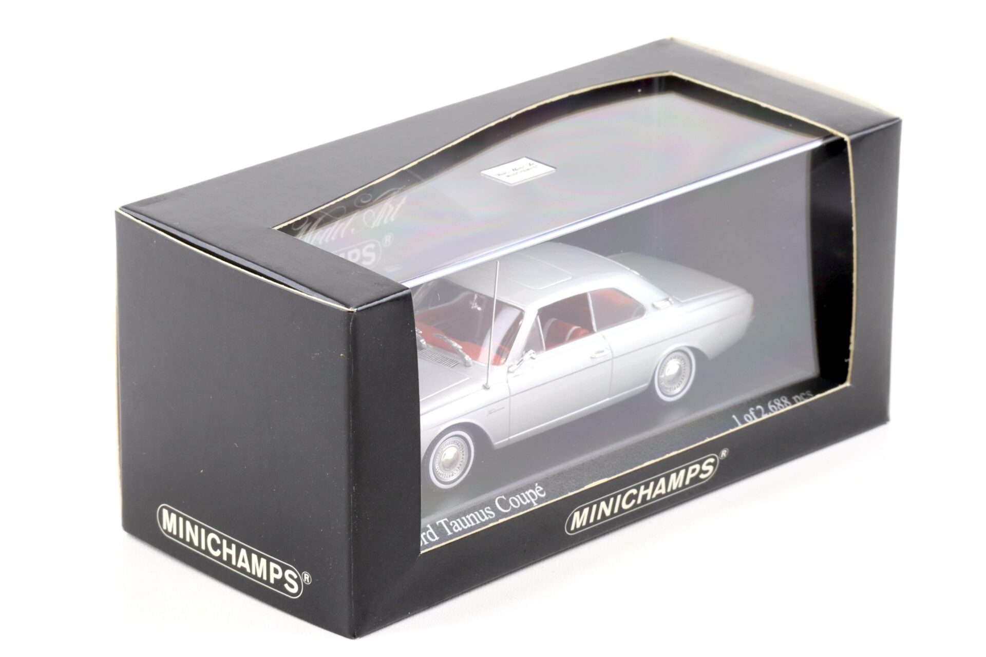 1:43 Minichamps Ford Taunus Coupe P5 silver metallic 68