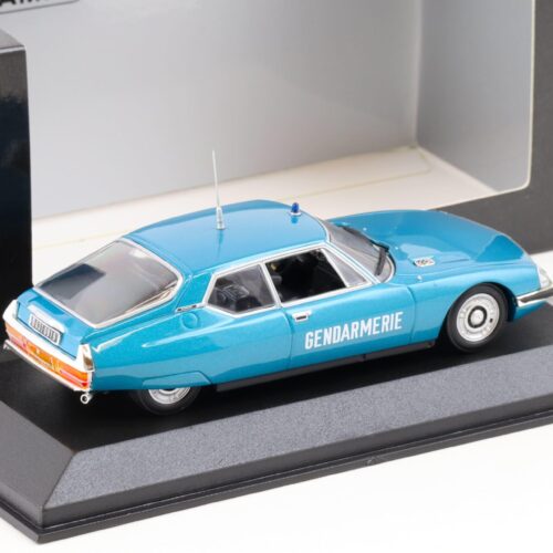 1:43 Minichamps Citroen SM 1970 Gendarmerie blue metallic
