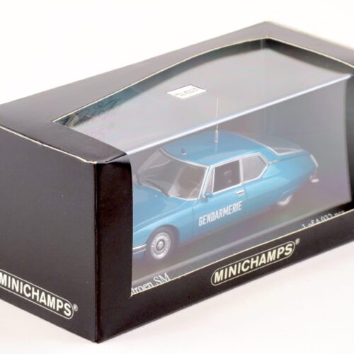 1:43 Minichamps Citroen SM 1970 Gendarmerie blue metallic