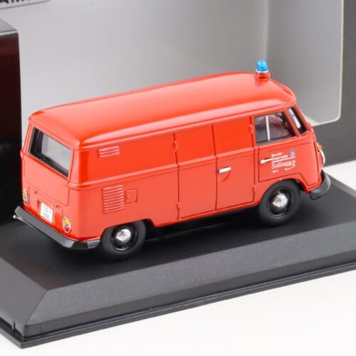 1:43 Minichamps VW T1 Kastenwagen 1966 red Feuerwehr Solingen