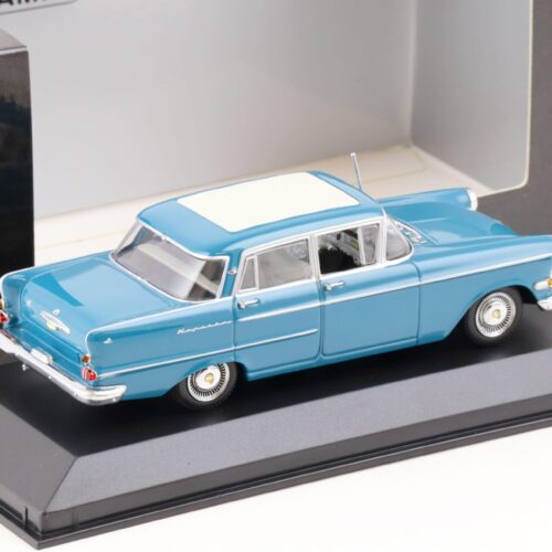 1:43 Minichamps Opel Kapitän 1959-63 Bavaria blue - Image 2