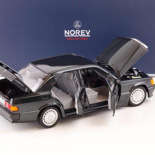 1:18 Norev Mercedes 190E 2.3-16 W201 Limousine 1984 black metallic