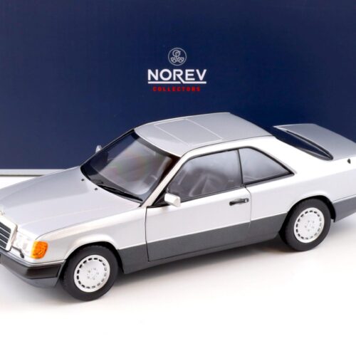 1:18 Norev Mercedes 300 CE-24 Coupe 1990 silver metallic 183880