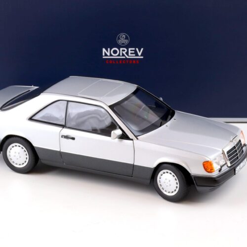 1:18 Norev Mercedes 300 CE-24 Coupe 1990 silver metallic 183880
