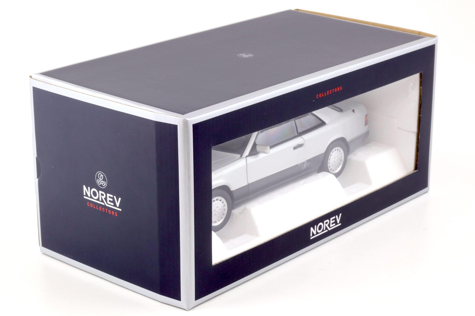 1:18 Norev Mercedes 300 CE-24 Coupe 1990 silver metallic 183880