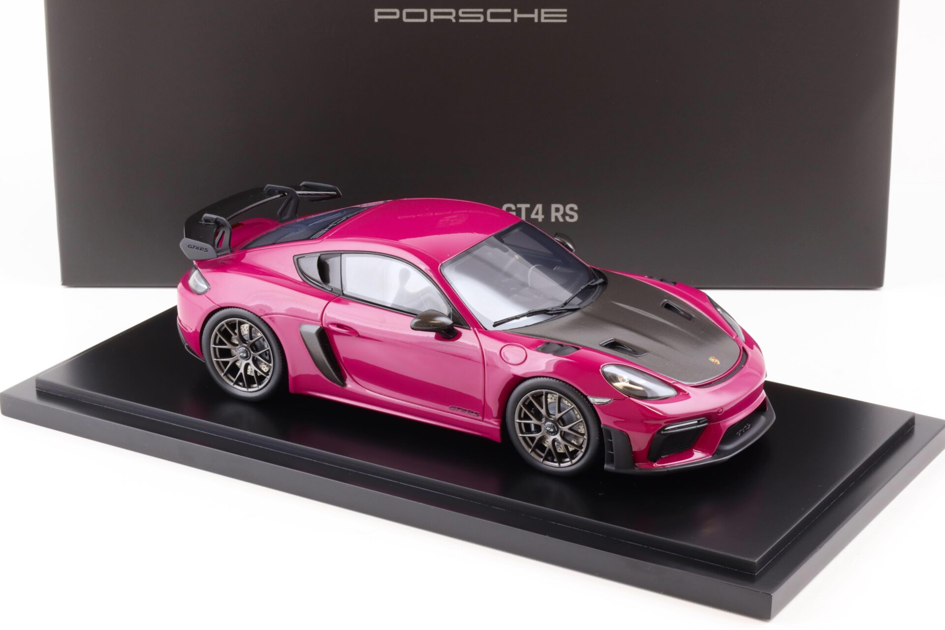 1:18 Spark Porsche 718 Cayman GT4 RS (982) Ruby Star red Limited WAP DEALER