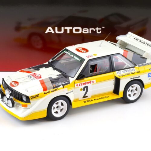 1:18 AUTOart Audi Sport Quattro S1 Rally Monte Carlo 1986 Röhrl/ Geistdörfer #2