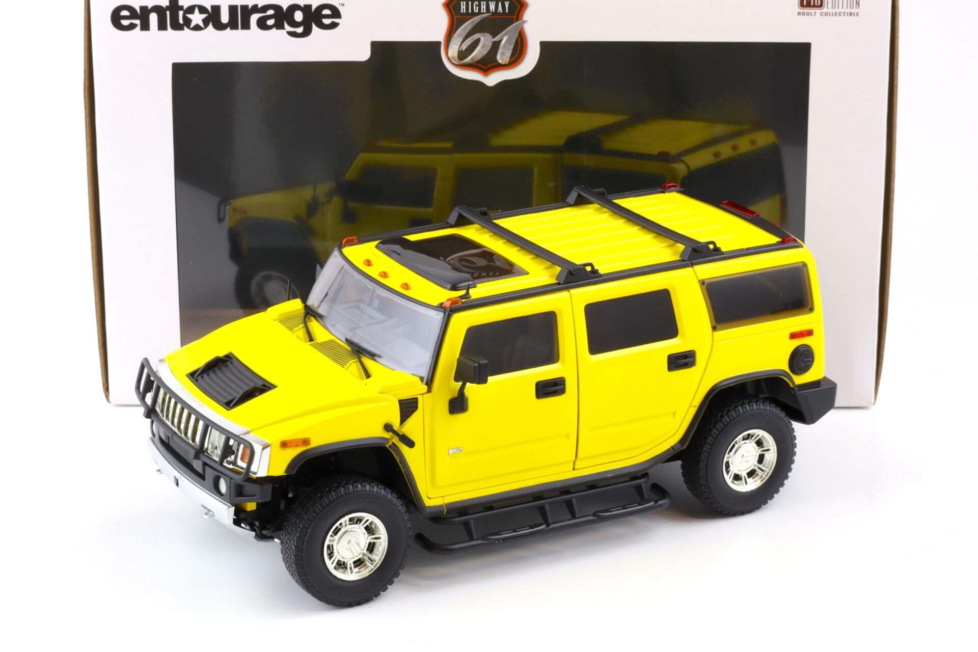 ID 83177 orig.jpg 1:18 Highway61 Hummer H2 SUV 2003 ENTOURAGE yellow