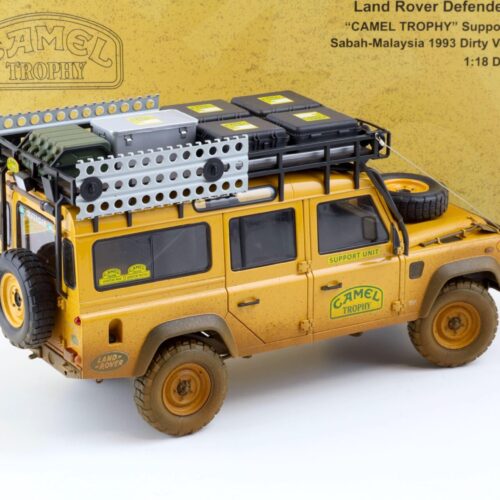 1:18 Almost Real Land Rover Defender 110 Camel Trophy Support Unit 1993 Dirty Version