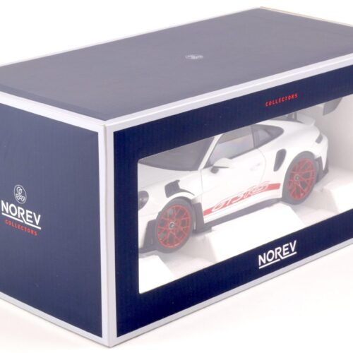 1:18 Norev Porsche 911 (992) GT3 RS Coupe 2022 white/ pyro red