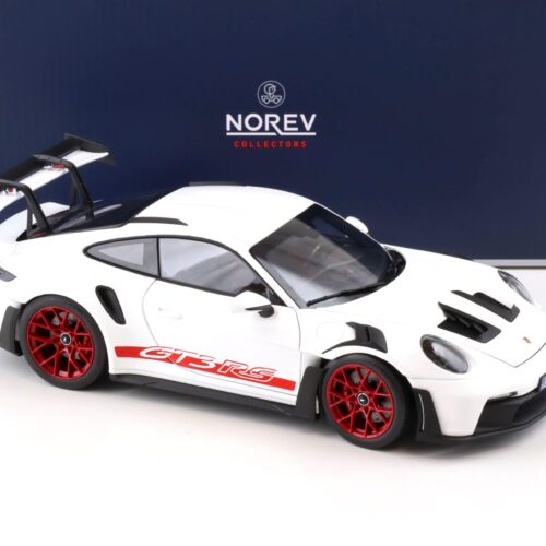 1:18 Norev Porsche 911 (992) GT3 RS Coupe 2022 white/ pyro red