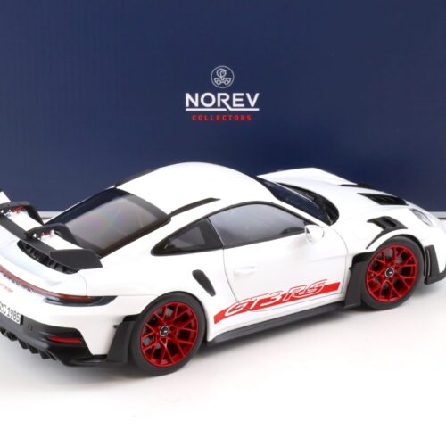 1:18 Norev Porsche 911 (992) GT3 RS Coupe 2022 white/ pyro red