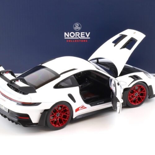 1:18 Norev Porsche 911 (992) GT3 RS Coupe 2022 white/ pyro red
