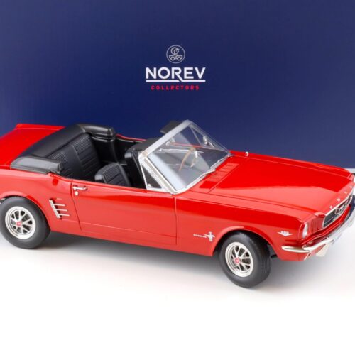 1:18 Norev Ford Mustang Convertible 1966 red